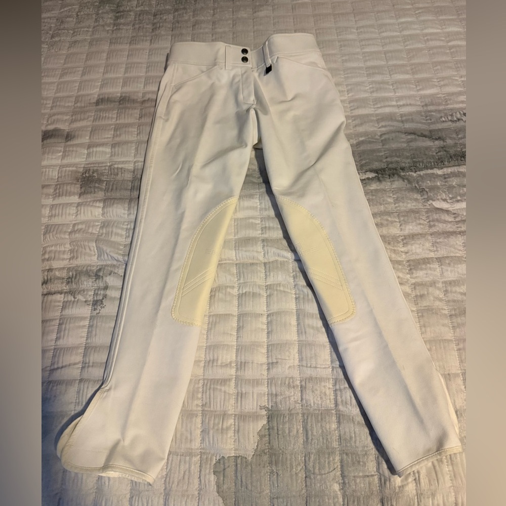 NWOT Romfh white knee latch breeches